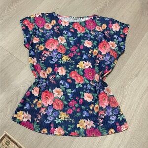 Vintage Floral Top